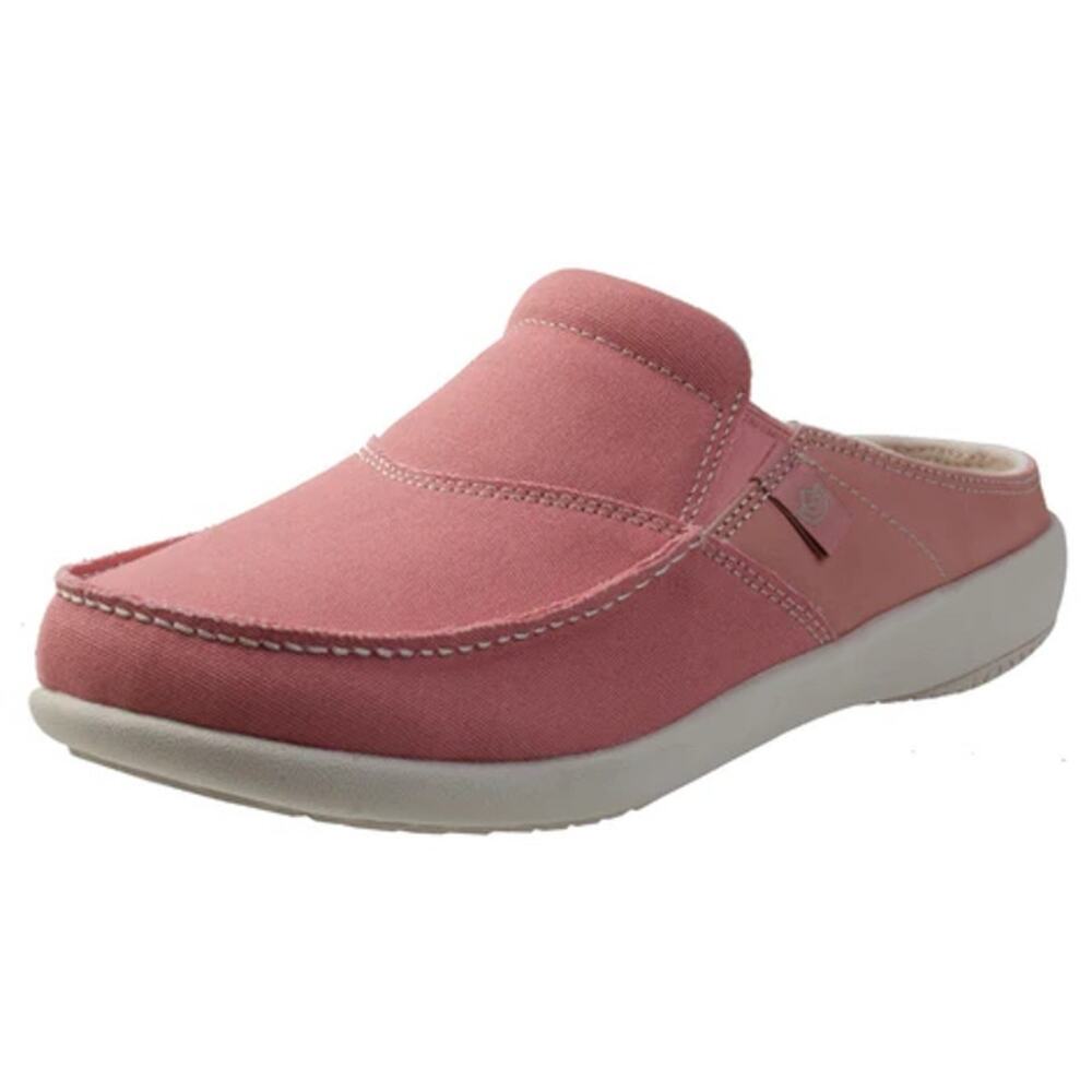 Spenco Womens Siesta Spring Slide Shoe Size 6.5 Pink Water Resistant Slip On NIB